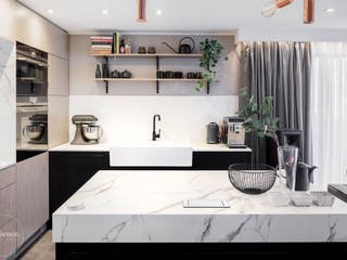 Realizacja projektu w Londynie, Ambience. Interior Design Ambience. Interior Design Modern kitchen