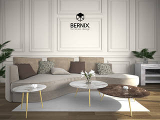 Celine, BERNIX furniture design BERNIX furniture design Modern living room