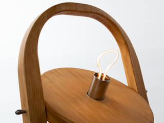 APOLLO - Lampada da tavolo, brArtdesign brArtdesign Ruang Keluarga Modern