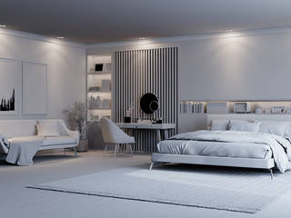 Alpha Details Skandynawska sypialnia