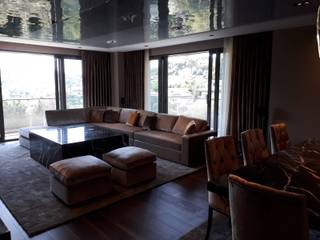 Acarkent Ev Projesi, LAMONETA DESIGN & PRODUCTION LAMONETA DESIGN & PRODUCTION Modern Living Room Solid Wood Multicolored