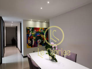 Diseño de Iluminación, Le Caprice Le Caprice 斯堪的納維亞風格的走廊，走廊和樓梯 鋁箔/鋅