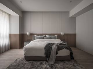 主臥 極簡室內設計 Simple Design Studio Bedroom