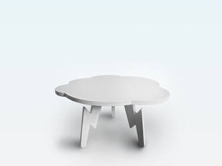 Pioruński stolik mały, bgdesign bgdesign Modern nursery/kids room Plywood Grey