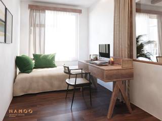 Thiết kế nội thất căn hộ chung cư Sunrise Riverside, Namoo Design Namoo Design Espacios comerciales