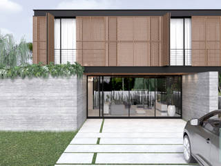 Casa Xangri-Lá I, Maní Arquitetura Maní Arquitetura Single family home Concrete