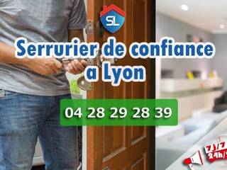 ETS Serrurier Lyon - Dépannage serrurerie en urgence, ETS Serrurier Lyon ETS Serrurier Lyon ドア 銀/金
