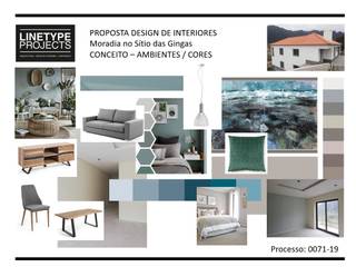 0071.19 - MORADIA SÃO VICENTE , LINETYPE PROJECTS, LDA LINETYPE PROJECTS, LDA Moderne Wohnzimmer