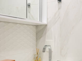 Banheiro Social - R|A, Bience Arquitetura Bience Arquitetura Ванная комната в стиле минимализм