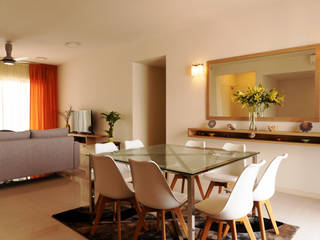 HR Residence, MZH Design MZH Design Salas de jantar modernas