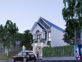 nhà phố cổ điển, Acilb design Acilb design Detached home Reinforced concrete