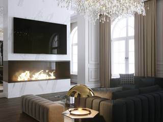 Интерьер гостиной, АРХИДЖЕМ АРХИДЖЕМ Living room