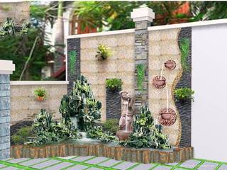 Những lưu ý khi thi công hòn non bộ theo phong thủy, Công ty nội thất Euro Art Công ty nội thất Euro Art Modern style gardens