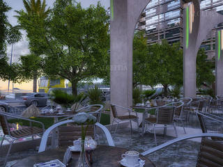 Italian restaurant design concept, Algedra Interior Design Algedra Interior Design Espaces commerciaux