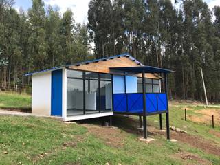 Refugio El Volcan, Camacho Estudio de Arquitectura Camacho Estudio de Arquitectura Country house Wood Wood effect