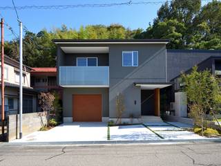 三口新町の家, 稲荷明彦建築研究室 稲荷明彦建築研究室 Modern houses