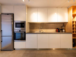 Reforma integral y diseño de mobiliario, Casa en Tafira, SMLXL-design SMLXL-design Modern style kitchen