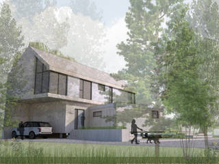 The Spinney, AKM Architecture AKM Architecture Casa di campagna Alluminio / Zinco