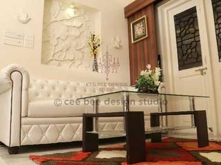 Full Villa in Kolkata – Home Renovation, Cee Bee Design Studio Cee Bee Design Studio Living room