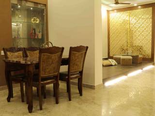 Full Villa in Kolkata – Home Renovation, Cee Bee Design Studio Cee Bee Design Studio Classic style dining room