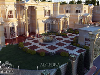 Classic style villa design in Sharjah, Algedra Interior Design Algedra Interior Design Willa