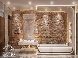 Modern bathroom design in Dubai, Algedra Interior Design Algedra Interior Design Salle de bain moderne