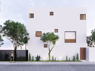 Casa Cuevas, EMERGENTE | Arquitectura EMERGENTE | Arquitectura منزل عائلي صغير