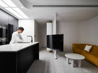 貳肆貳柒 No.2427, 懷特室內設計 懷特室內設計 Small kitchens