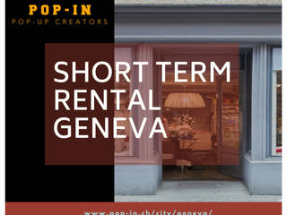 Get your own short term rental in Geneva, Pop In Pop In Estudios y despachos de estilo rural Hormigón reforzado