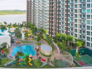 Puteri Cove Residences, NRY Architects Sdn. Bhd. NRY Architects Sdn. Bhd. Commercial spaces