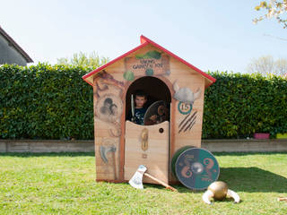 Casette in legno TUCO™ per bambini personalizzabili - Made in Italy, ONLYWOOD ONLYWOOD Klassischer Garten Holz