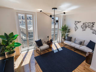 EVA BARROS - INTERIOR DESIGN Salas de estilo ecléctico