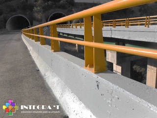 Recubrimientos en Túnel Vehicular, INTEGRA LLAVE EN MANO INTEGRA LLAVE EN MANO Modern walls & floors