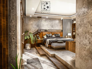 Vam Master Bedroom, Permanas Design Permanas Design غرف نوم صغيرة