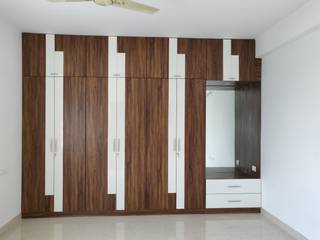 Skyila, 3BHK, PARASH DESIGN HOUSE PARASH DESIGN HOUSE Dormitorios de estilo minimalista