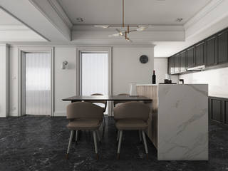 彰化室內設計-光之宅, 豐鋐室內設計 豐鋐室內設計 Classic style dining room