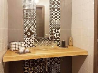 rivestimenti in lava , keramos design keramos design Modern bathroom