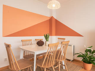 A Casa da Caixa de Areia, Rima Design Rima Design Scandinavian style dining room
