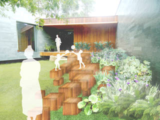 Casa do Bosque , RAQUEL FRIAS - ARQUITECTURA PAISAGISTA RAQUEL FRIAS - ARQUITECTURA PAISAGISTA Minimalist style garden