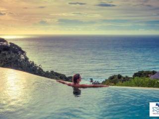 Haramara Retreat, Sayulita Nayarit, TECNOLOGÍA AQUATICA TECNOLOGÍA AQUATICA Infinity pool Concrete