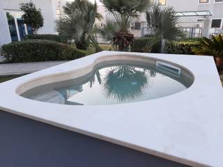 MINI PISCINA & SPA, PISCINE TECNOIMP PISCINE TECNOIMP Staw kąpielowy Kompozyt drewna i tworzywa sztucznego