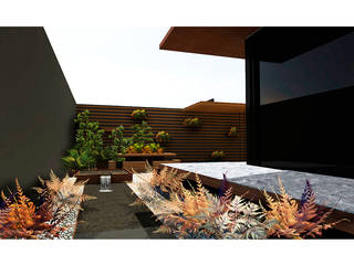 Diseño de terraza en Puebla, BACE arquitectos BACE arquitectos