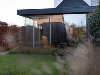 The color grey, Studio Govaerts Studio Govaerts Modern houses لکڑی Wood effect