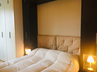 Studio di Architettura, Interni e Design Feng Shui ห้องนอนขนาดเล็ก ไม้ Beige