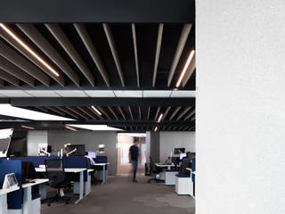 PISO #6 / SSA DE MEXICO, Prototype studio Prototype studio Phòng học/văn phòng phong cách hiện đại