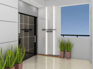 Stunning Interior Design 4 BHK Apartment in Gurgaon, Designers Gang Designers Gang