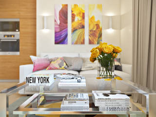 ЖК на Державина, Design Studio Details Design Studio Details Eclectic style living room