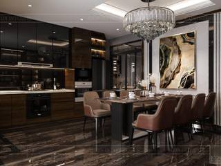 Thiết kế nội thất hiện đại: Nét sang trọng trong từng góc nhỏ, ICON INTERIOR ICON INTERIOR Modern Dining Room