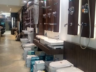 Remodeling of 8000 SQFT sanitary wear showroom , Dynamic Engineering and Construction Dynamic Engineering and Construction