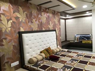 Farooqui Mansion (Bedrooms), Kathkarma Interior Designers & Space planners Kathkarma Interior Designers & Space planners 臥室